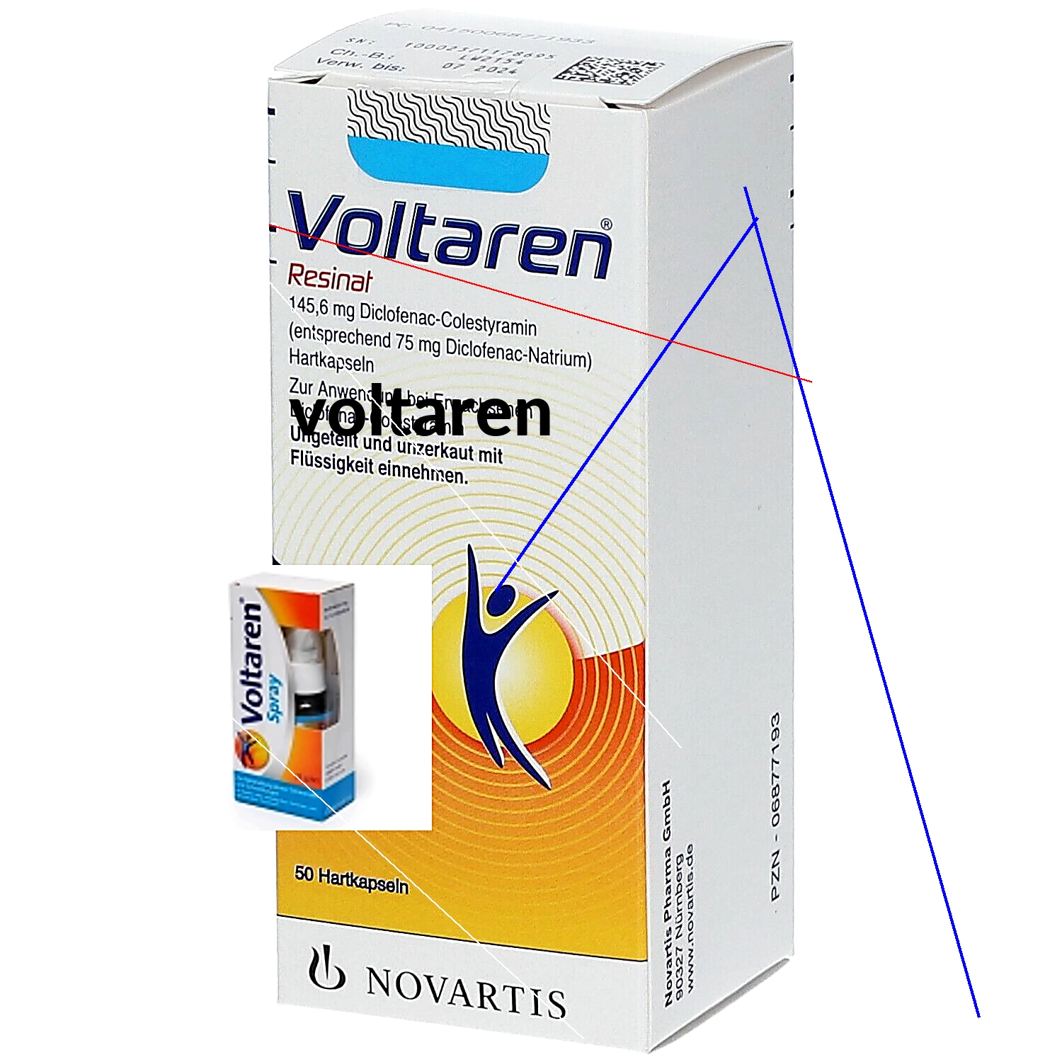 Voltaren gel + vente libre